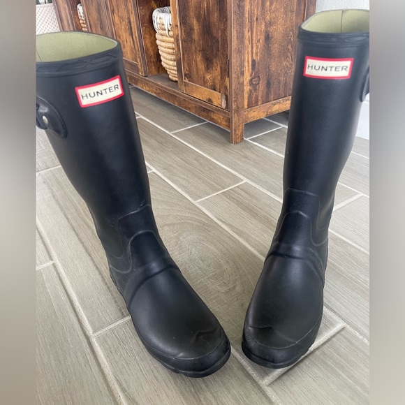 Tall Hunter Boots - Matte Black - Picture 4 of 6